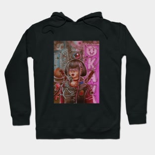 Cyberpunk geisha Hoodie